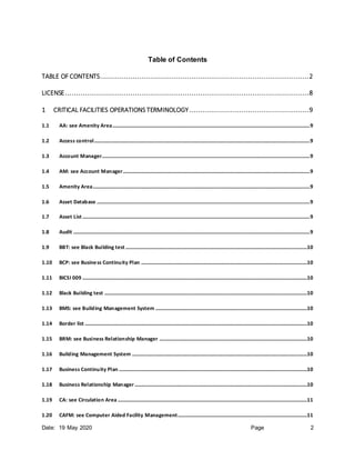 Operations Terminology Ocp cfops-terminology 2019v1.4 | DOC