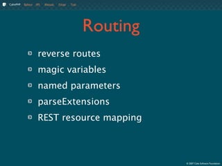 CakePHP Fundamentals - 1.2 @ OCPHP