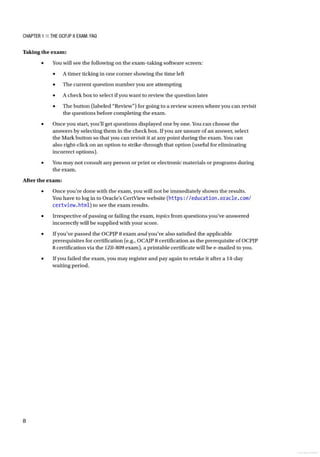 Book Preview: Oracle Certified Professional Java (OCP Java) SE 8 Programmer Exam 1Z0-809