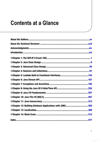Book Preview: Oracle Certified Professional Java (OCP Java) SE 8 Programmer Exam 1Z0-809