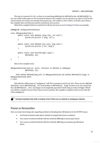 Book Preview: Oracle Certified Professional Java (OCP Java) SE 8 Programmer Exam 1Z0-809