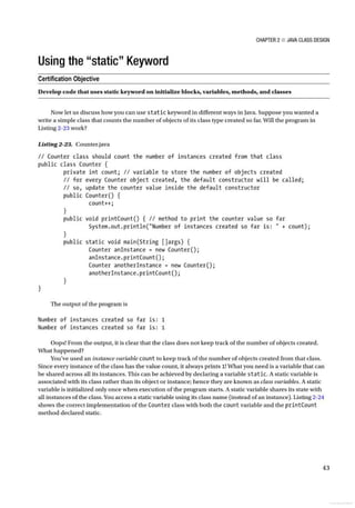 Book Preview: Oracle Certified Professional Java (OCP Java) SE 8 Programmer Exam 1Z0-809