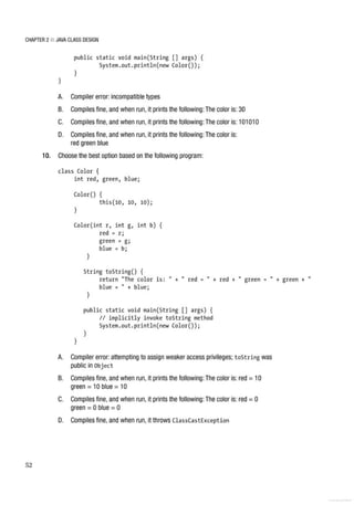 Book Preview: Oracle Certified Professional Java (OCP Java) SE 8 Programmer Exam 1Z0-809