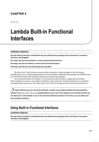 Book Preview: Oracle Certified Professional Java (OCP Java) SE 8 Programmer Exam 1Z0-809