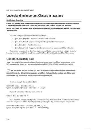 Book Preview: Oracle Certified Professional Java (OCP Java) SE 8 Programmer Exam 1Z0-809
