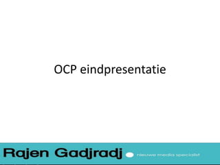 OCP eindpresentatie 