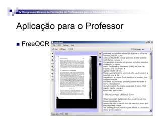 OCR: Uma Tecnologia a Serviço do Professor
