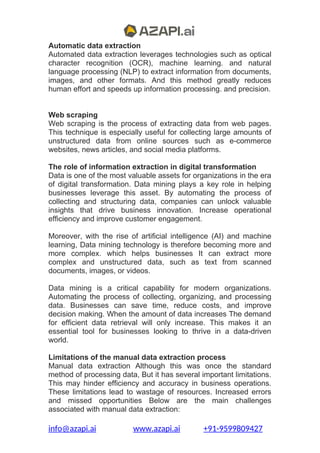 OCR for Automated Data Extraction A Game-Changer for Modern Enterprises ...