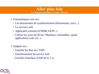 Présentation OCSInventory SolutionsLinux 2009