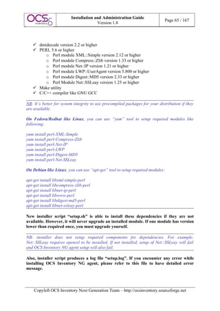O C S Inventory N G Installation And Administration Guide 1 | PDF