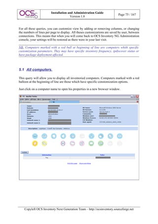 Ocs Pay Query Form.pdf O C S Inventory N G Installation And Administration Guide 1 | PDF