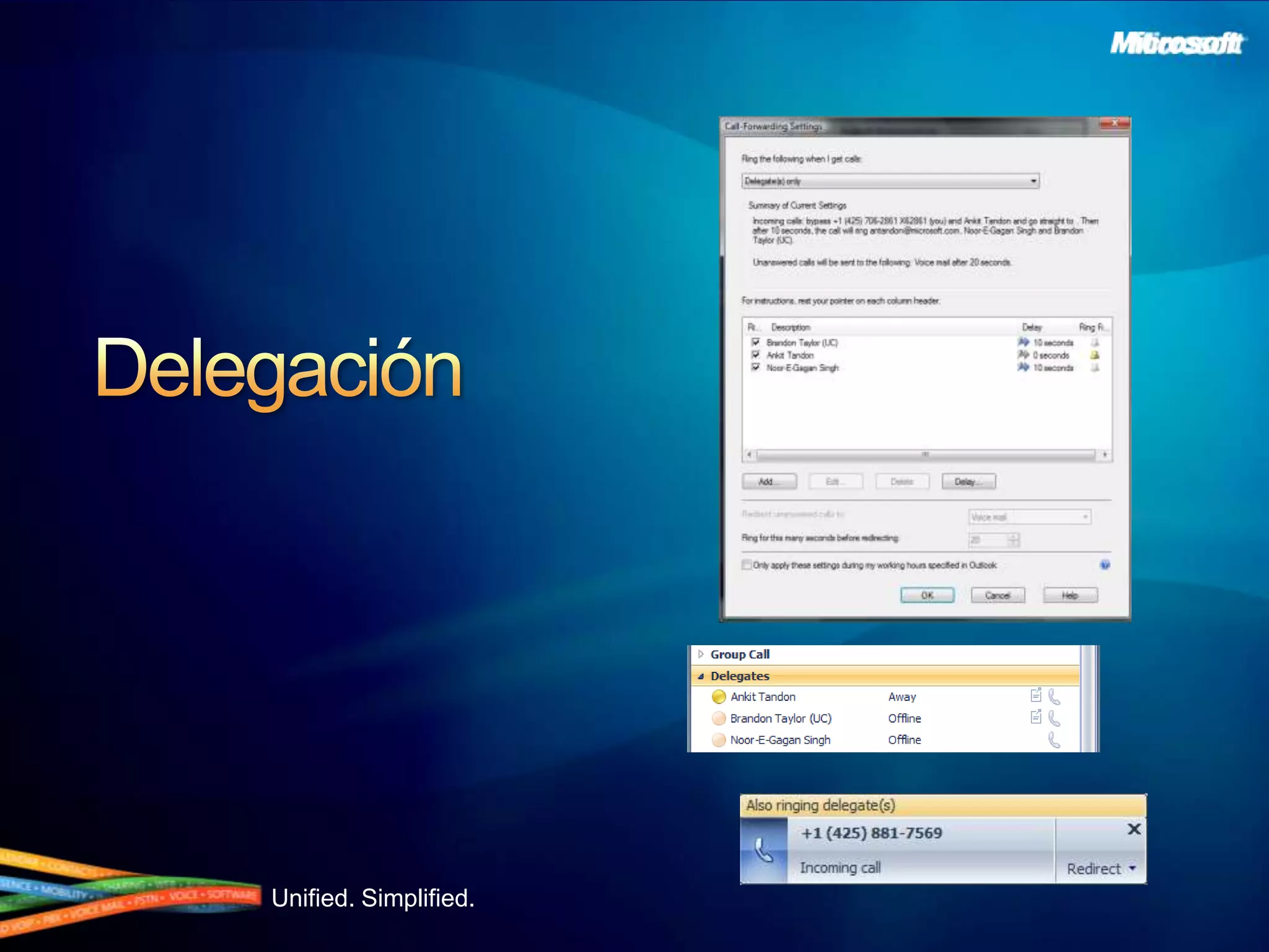 Gestión de llamadas