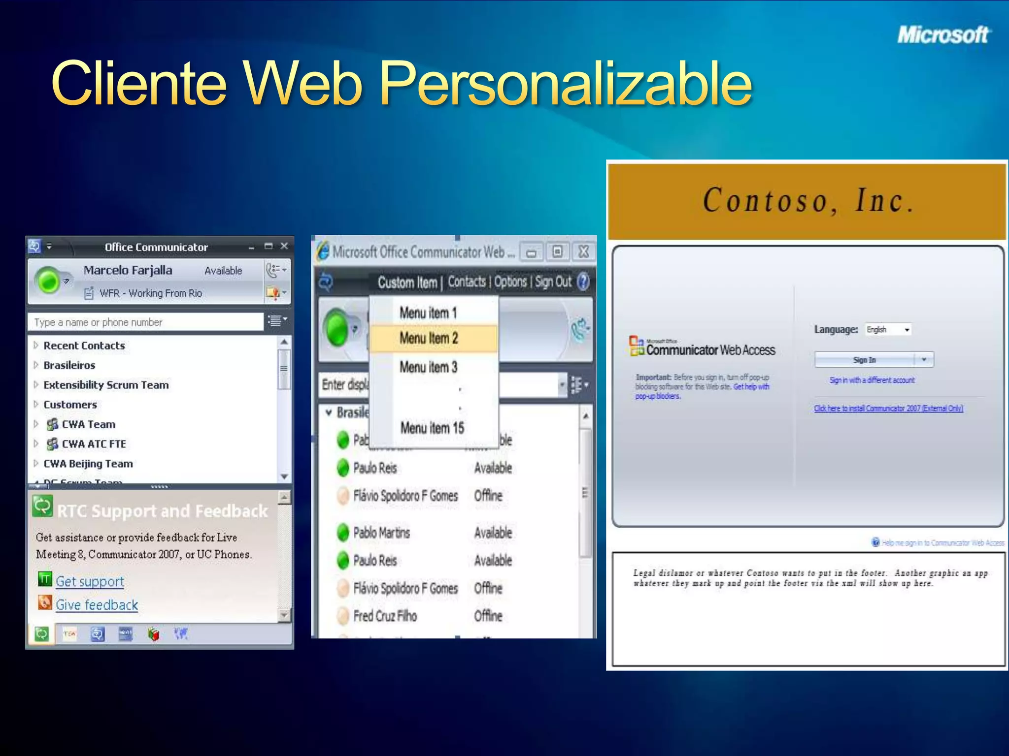 Speech Server (2007) IVR ApplicationsInbound Voice Portals