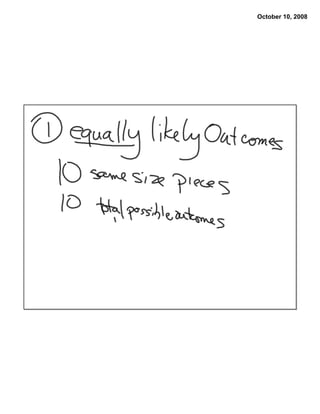 Probability Notes Oct. 10