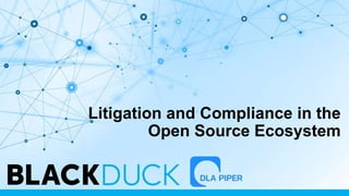 Litigation and Compliance in the Open Source Ecosystem