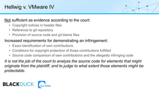 Litigation and Compliance in the Open Source Ecosystem