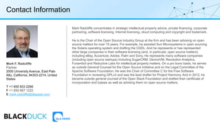 Litigation and Compliance in the Open Source Ecosystem