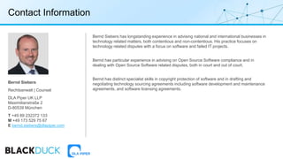 Litigation and Compliance in the Open Source Ecosystem