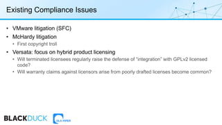 Litigation and Compliance in the Open Source Ecosystem