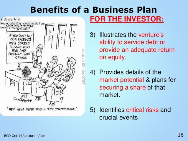 Benefits of detailed business plan