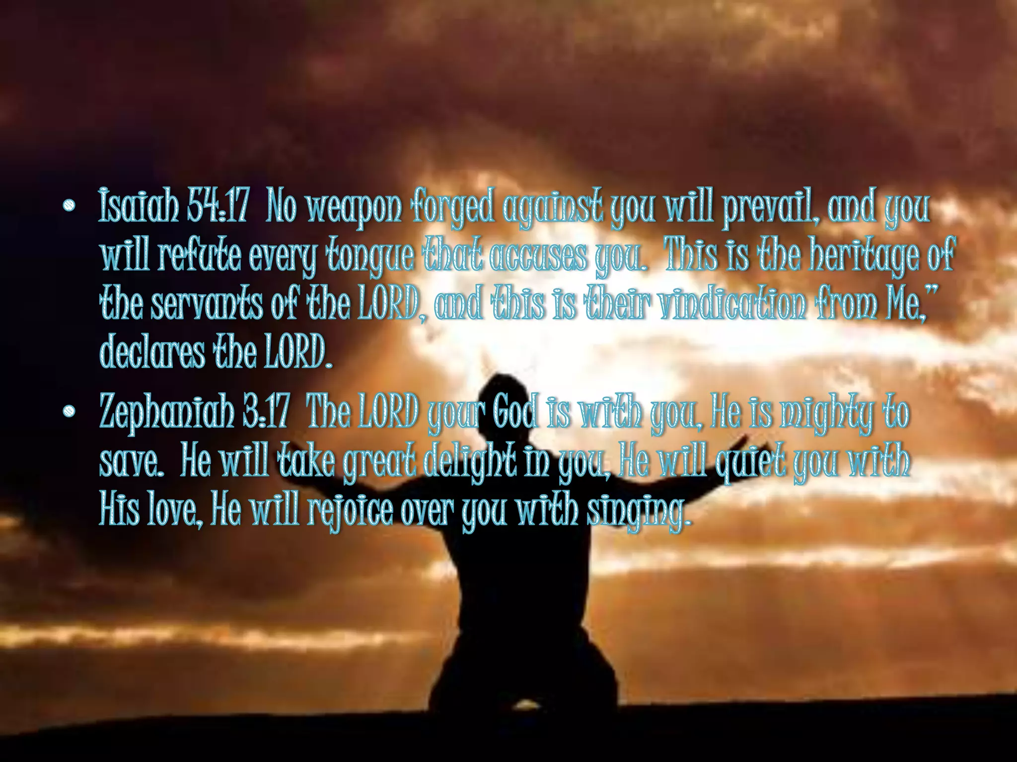 19 Oct 2014: "The Divine Favour of God" (Isa 54:6-10)