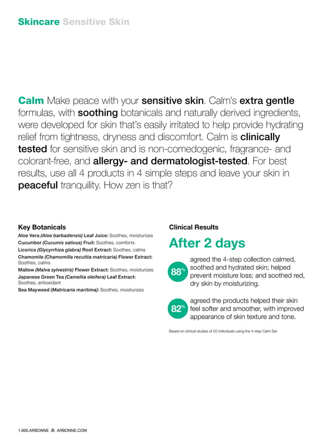 Arbonne Product Catalog PDF