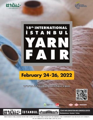 TS EN ISO 9001:2015
M - C
10002
TSE - ISO
‹STANBUL
TÜYAPFAIRCONVENTIONANDCONGRESSCENTER
Büyükçekmece, ‹stanbul / Turkey
 