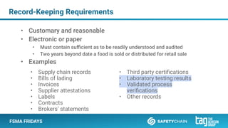 FSMA Friday - Nat’l Bioengineered Food Disclosure Deadline – Labeling ...