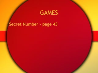 GAMES Secret Number - page 43 