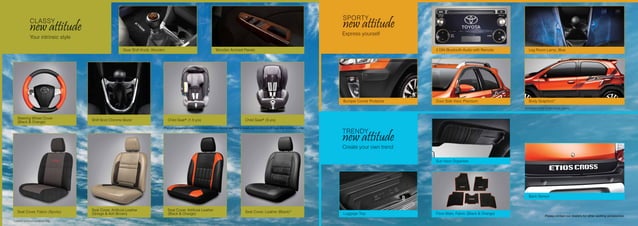 Oct 23 2015 toyota etios Cross Accessories brochure | PPT