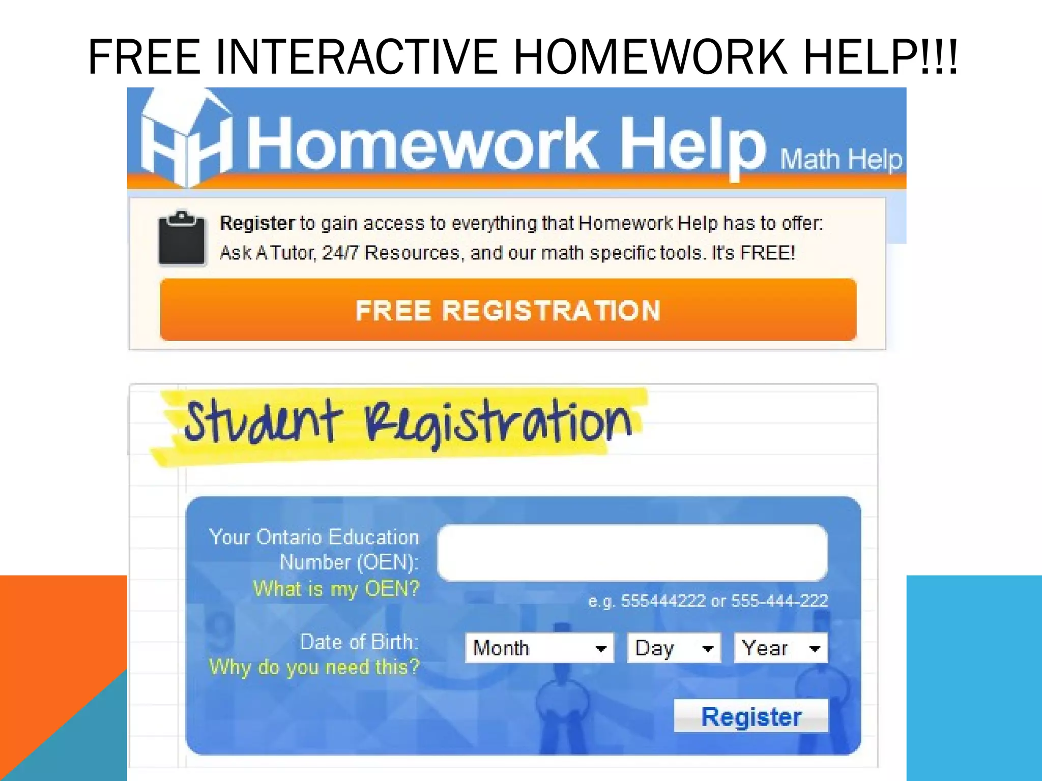 FREE INTERACTIVE HOMEWORK HELP!!!
 
