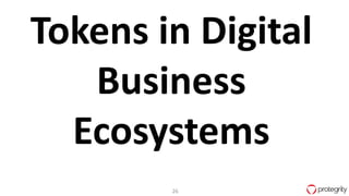 26
Tokens in Digital
Business
Ecosystems
 