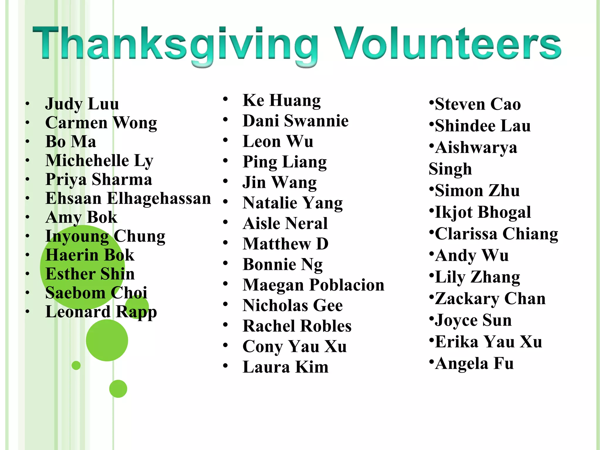 Judy Luu Carmen Wong Bo Ma Michehelle Ly Priya Sharma Ehsaan Elhagehassan Amy Bok Inyoung Chung Haerin Bok Esther Shin Saebom Choi Leonard Rapp Ke Huang Dani Swannie Leon Wu Ping Liang Jin Wang Natalie Yang Aisle Neral Matthew D Bonnie Ng Maegan Poblacion Nicholas Gee Rachel Robles Cony Yau Xu Laura Kim Steven Cao Shindee Lau Aishwarya Singh Simon Zhu Ikjot Bhogal Clarissa Chiang Andy Wu Lily Zhang Zackary Chan Joyce Sun Erika Yau Xu Angela Fu 