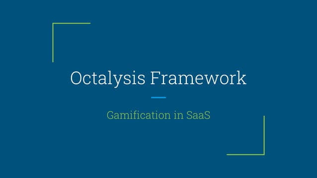 Octalysis Framework | PPT