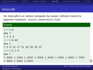Introduzione a GNU Octave