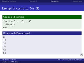Introduzione a GNU Octave