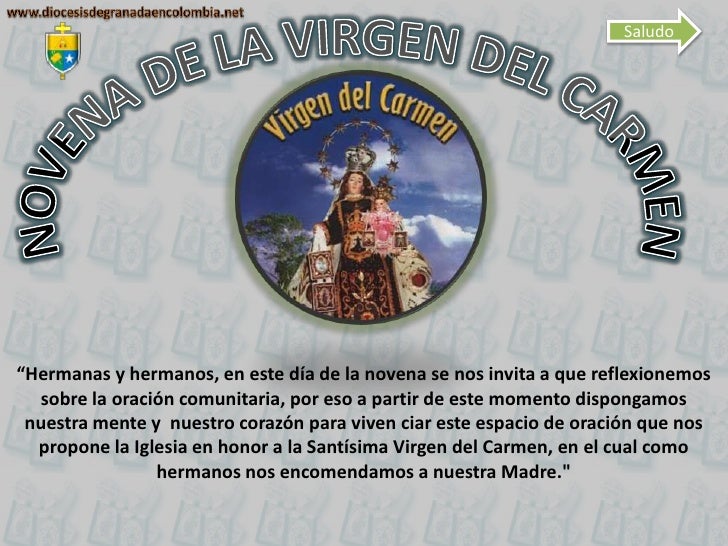 Octavo Dia Novena Virgen Del Carmen