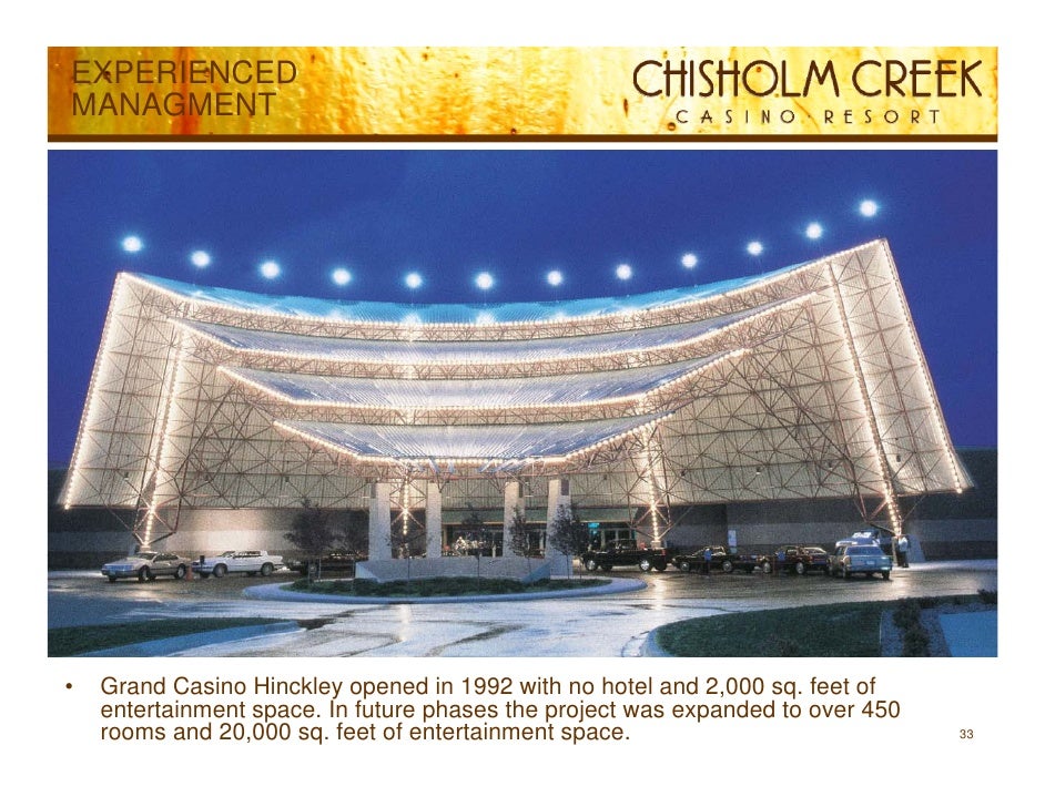 Chisholm creek casino
