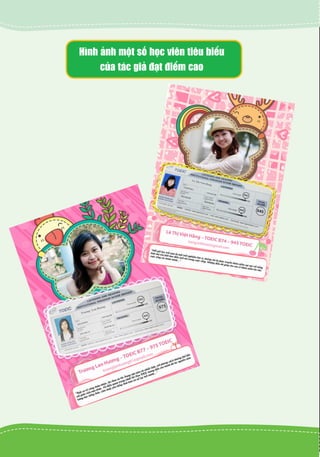 Hình ảnh một số học viên tiêu biểu
của tác giả đạt điểm cao
 