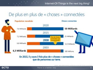 8
Internet-Of-Things is the next big thing!
source : www.objetconnecte.com/de-plus-en-plus-de-choses-connectees/
 