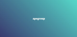Apegroup Marketing by the Numbers - October