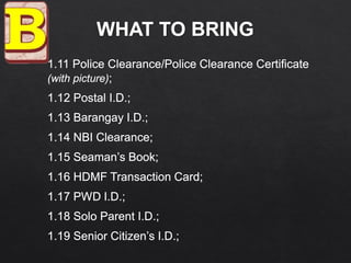 Special CSE-PPT (October 14, 2018) Reminders