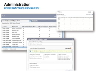 Administration Enhanced Profile Management 