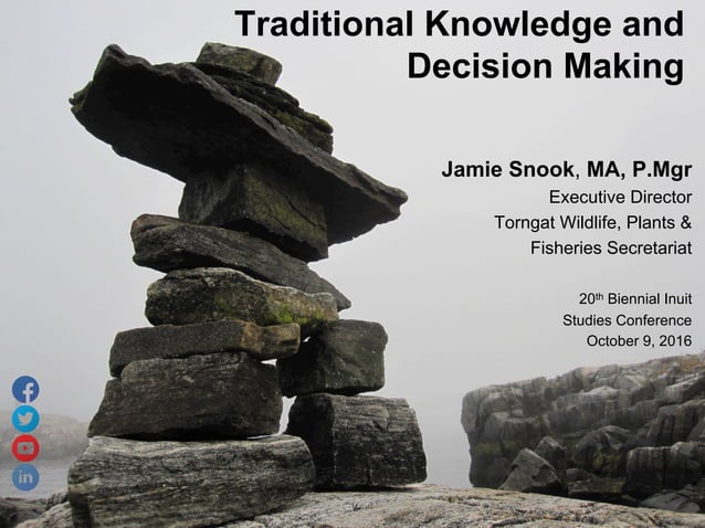 Traditional Knowledge and Decision Making | PPT