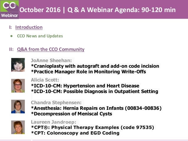 October 2016 Medical Coding Q October 2016 Medical Coding Q
