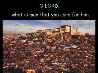 O LORD,  what is man that you care for him 