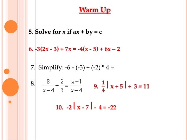 Absolute value inequalities word problem