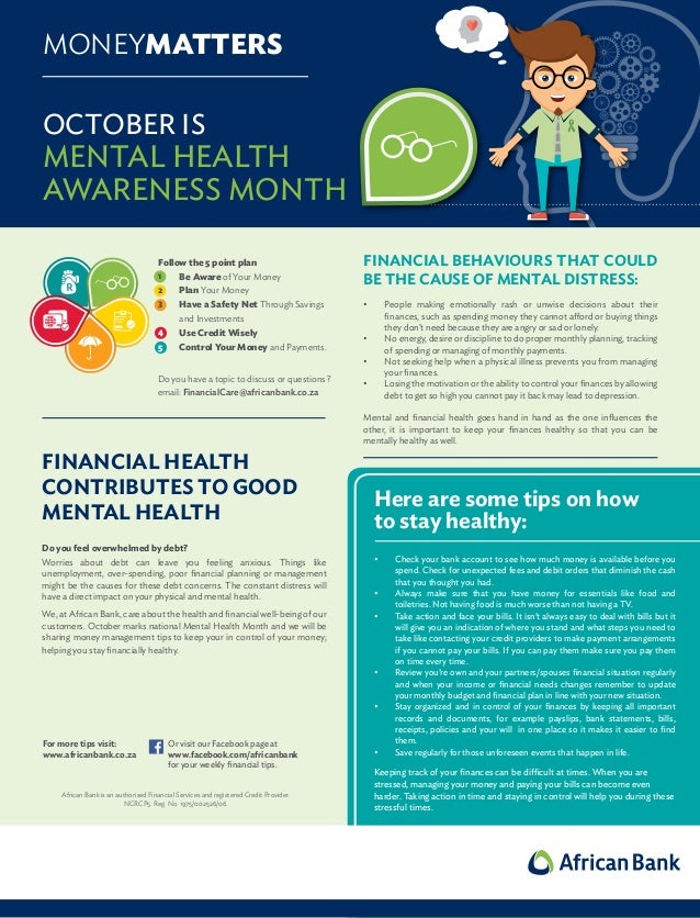 October is mental health awareness month