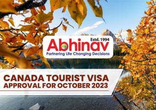 October Visa Fest - 25 Terrific Tourist Visa Approved in this month