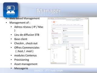 Catalogue de contenus VoD